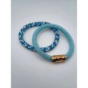 Sashka Co. Sea Turtle Charm Bracelet- Hand Crafted - Nepal - 2 Bracelets